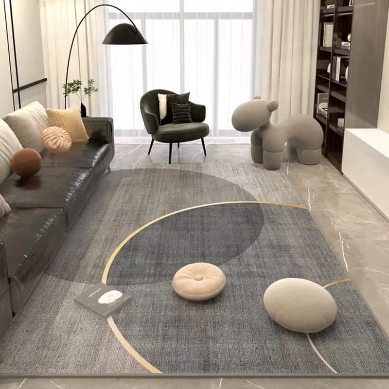 ☆Carpet, living room, sofa, coffee table, carpet, modern minimalist style living room carpet, bedroom floor mat, large area covered 7
