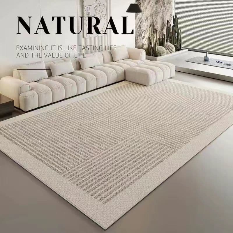 ☆Carpet, living room, sofa, coffee table, carpet, modern minimalist style living room carpet, bedroom floor mat, large area covered 8