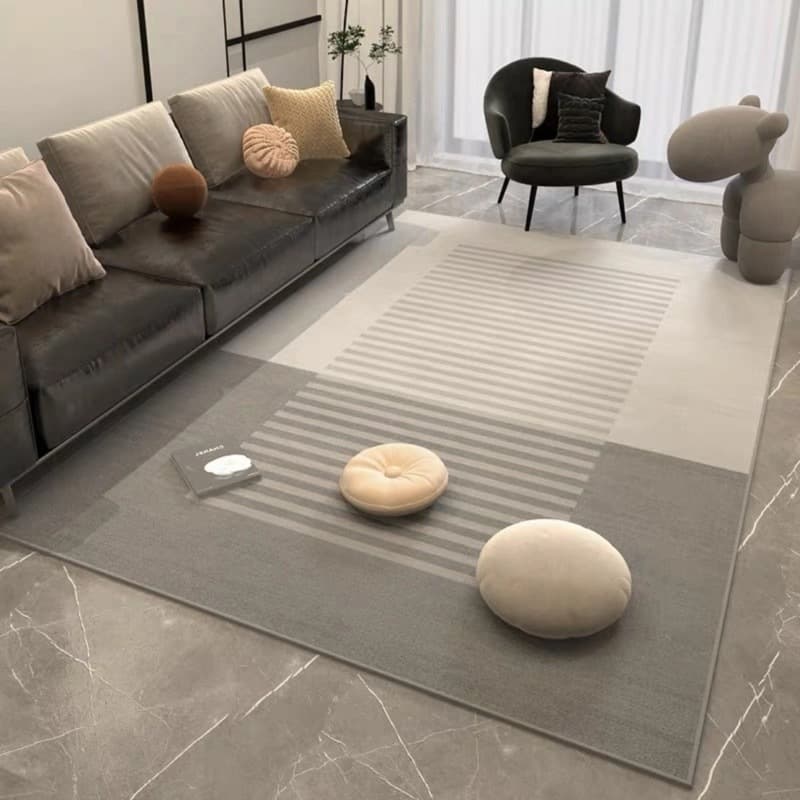 ☆Carpet, living room, sofa, coffee table, carpet, modern minimalist style living room carpet, bedroom floor mat, large area covered 10