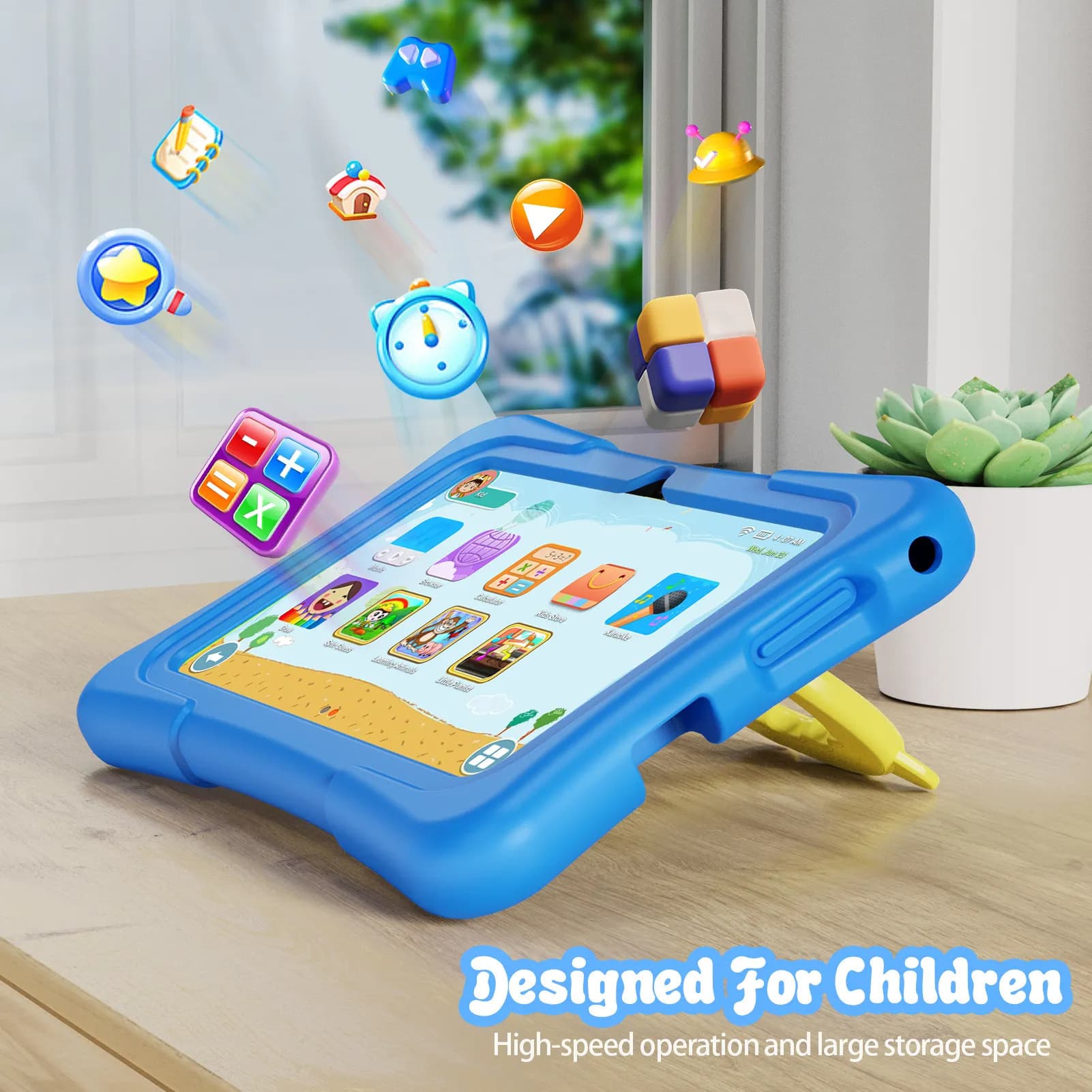 Cross-border new 7-inch A133 children's learning machine educational intelligent learning tablet foreign trade wholesale direct sales 2