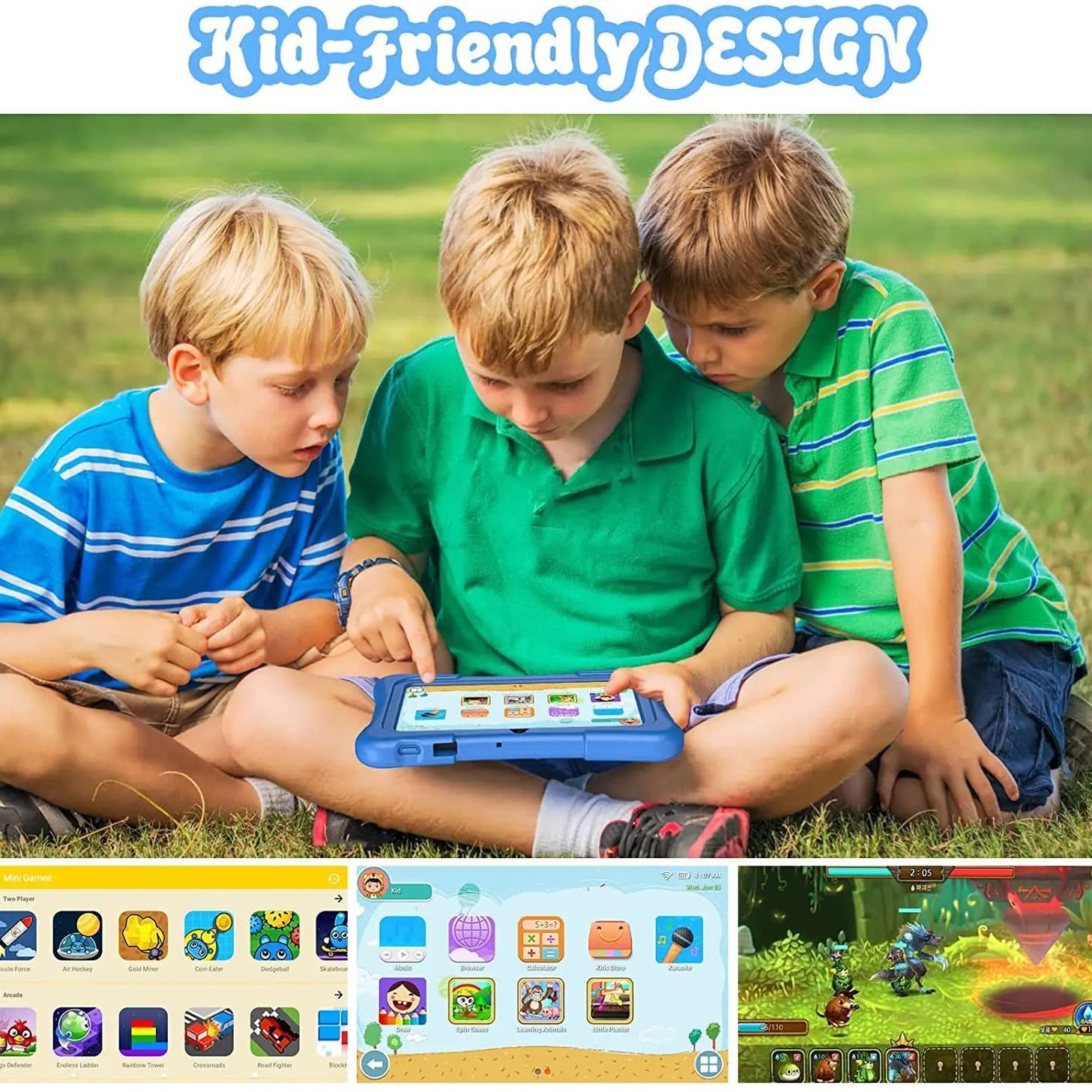 Cross-border new 7-inch A133 children's learning machine educational intelligent learning tablet foreign trade wholesale direct sales 4
