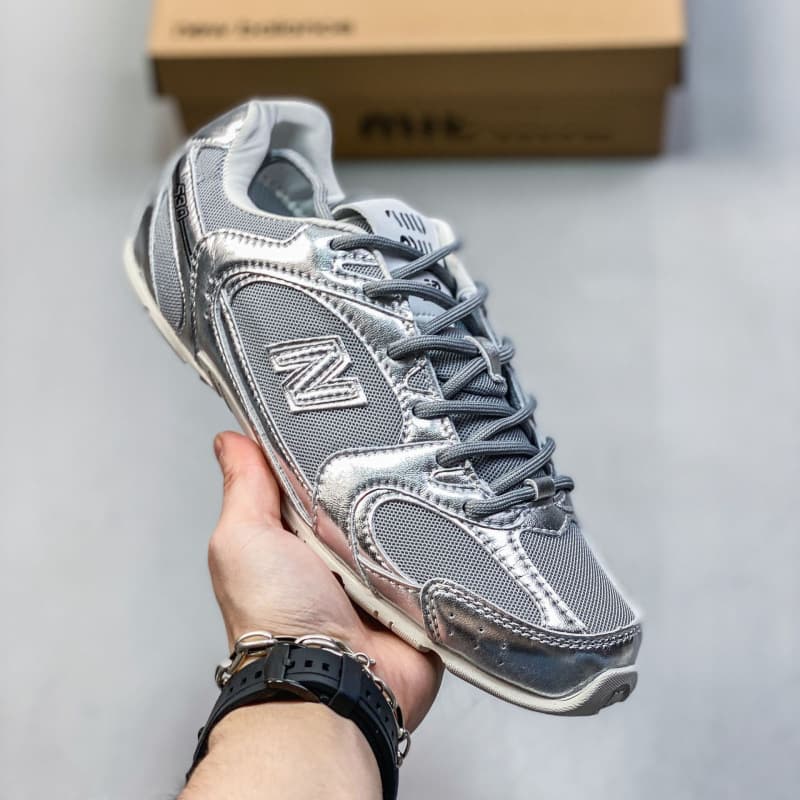 Pure original NB530 Miu moral training shoes mesh breathable versatile Forrest Gump shoes women's retro casual sports jogging shoes 5