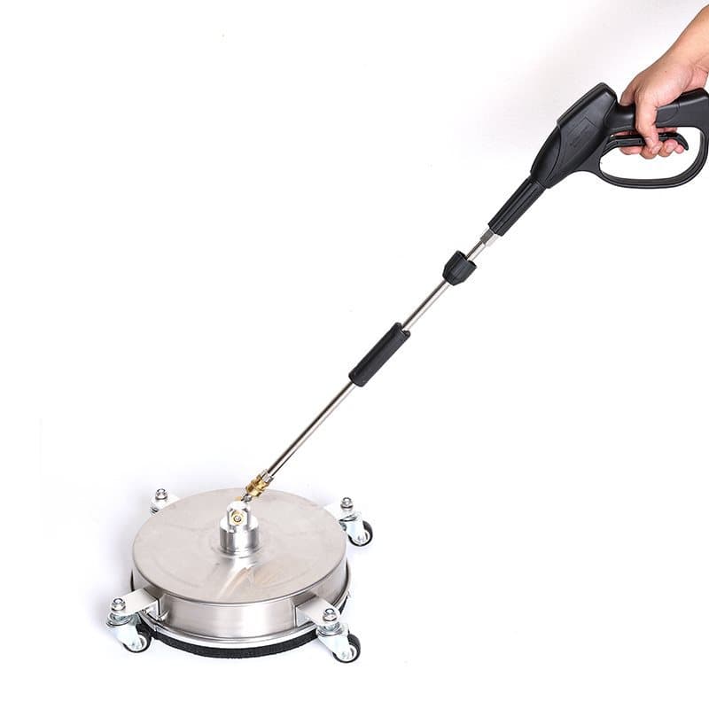 Stainless steel high-pressure floor washing villa courtyard washing ground property municipal garden household car washing machine water gun 5
