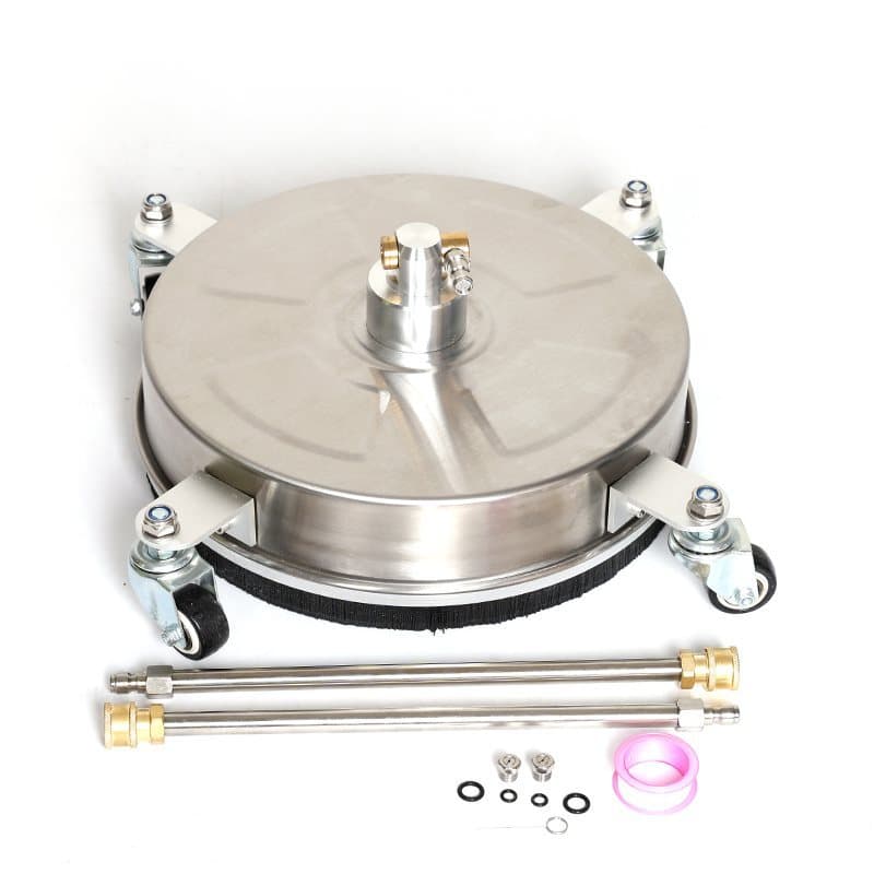 Stainless steel high-pressure floor washing villa courtyard washing ground property municipal garden household car washing machine water gun 6