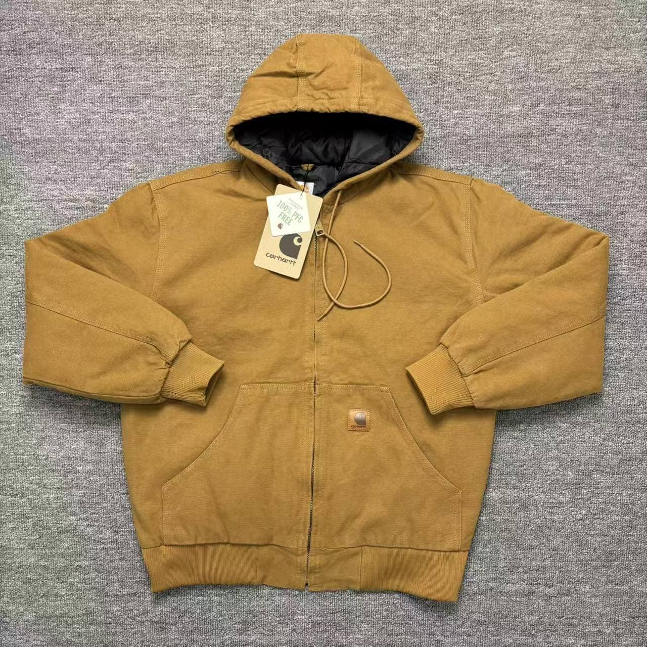 Card hooded Hart j130 spring and autumn thin jacket washed and cotton-padded clothes two-cotton jacket men and women American ins 8