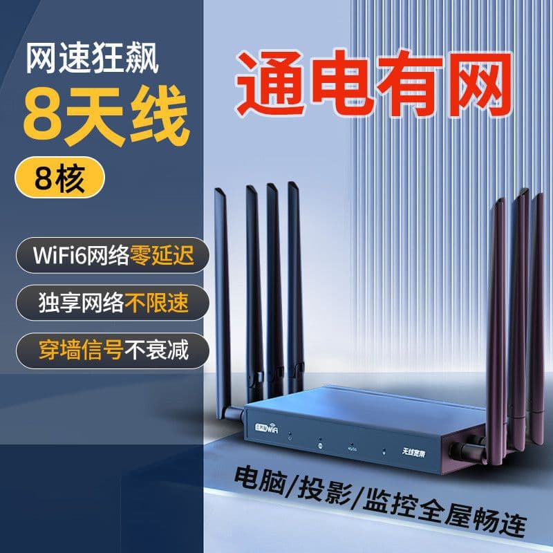2025 new portable wifi free broadband gigabit CPE portable wireless wifi6 router suitable for the entire network 7