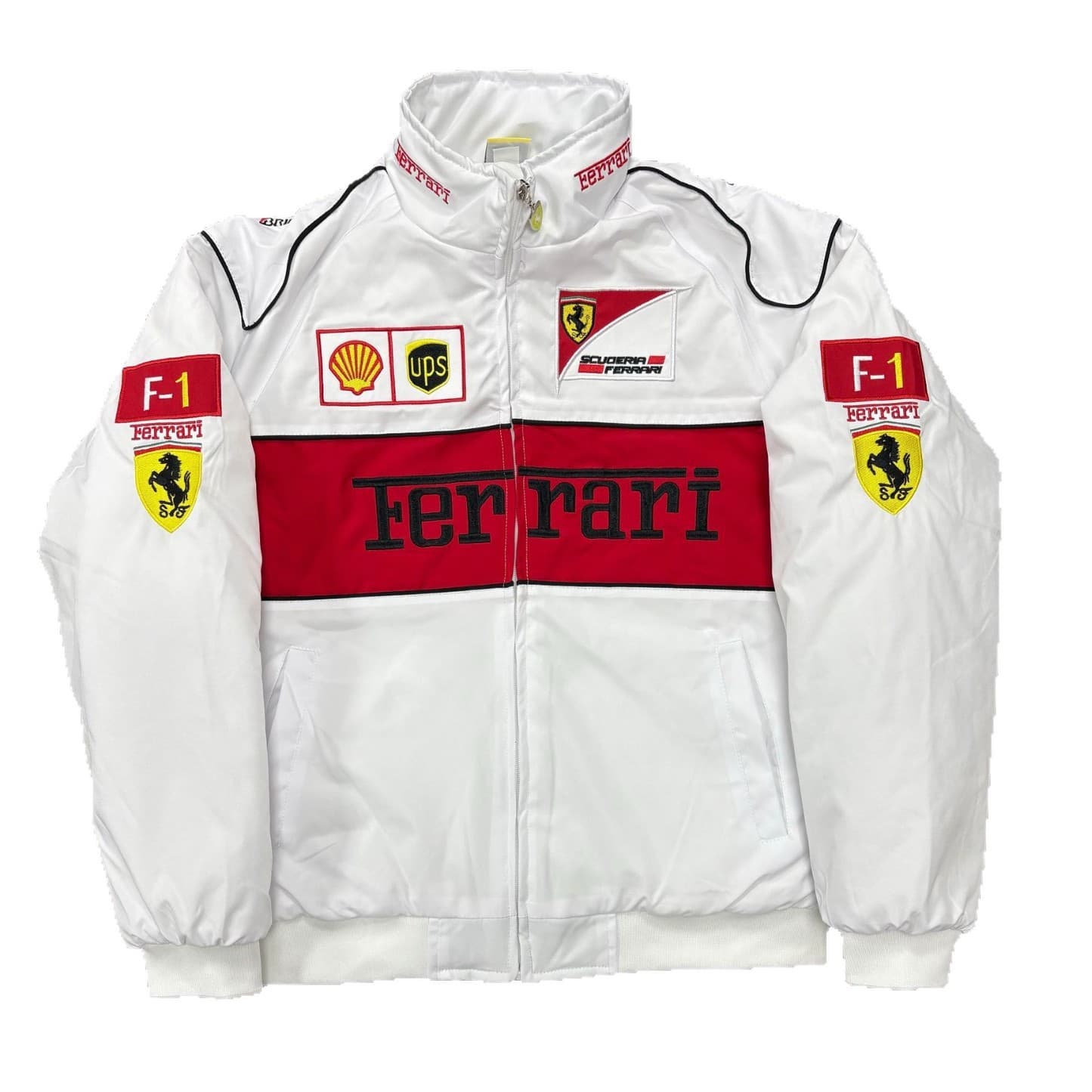 F1 racing suit embroidered jacket cross-border best-selling retro motorcycle riding suit baseball suit plus cotton jacket supports customization 6