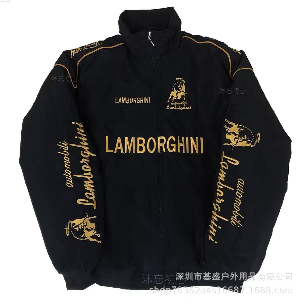 F1 racing suit embroidered jacket cross-border best-selling retro motorcycle riding suit baseball suit plus cotton jacket supports customization 9