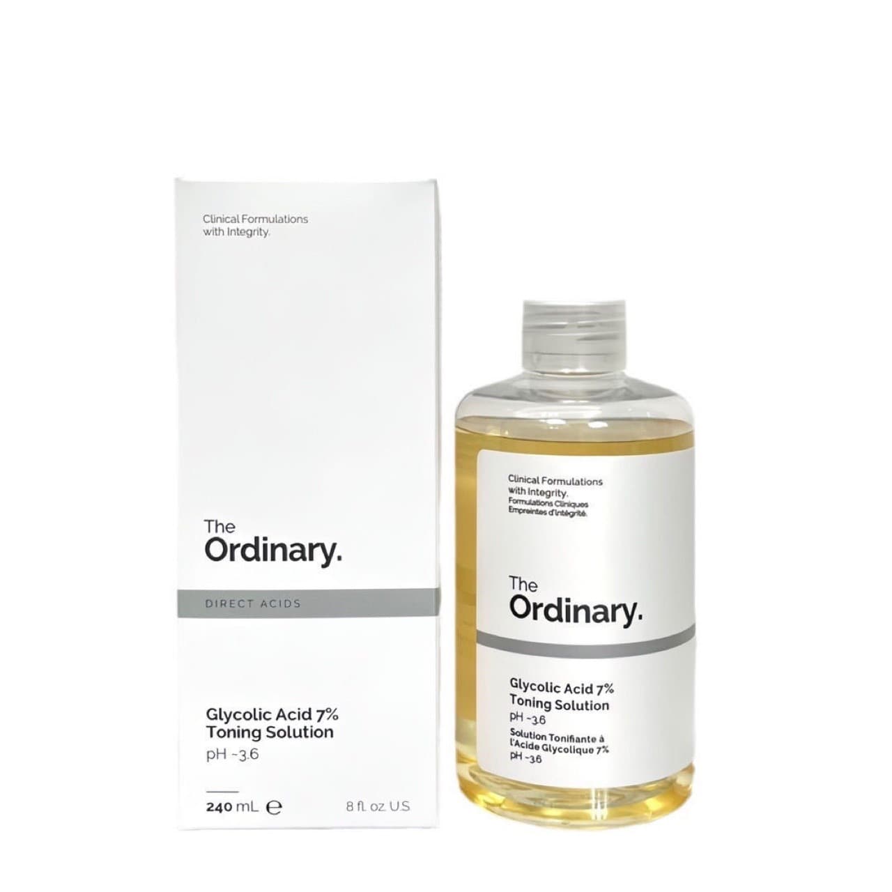 TheO fruit acid toner 7% glycolic acid glycolic acid lotion exfoliating 240ml 2