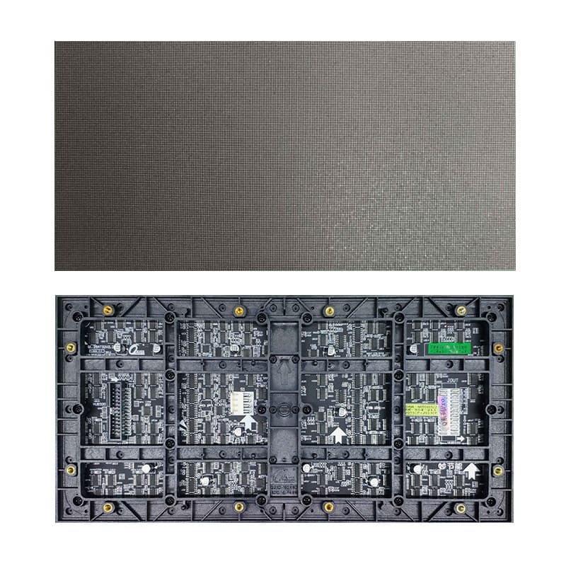 led indoor stage rental screen environmental monitoring data electronic screen led three-fold advertising machine wall-mounted display 6