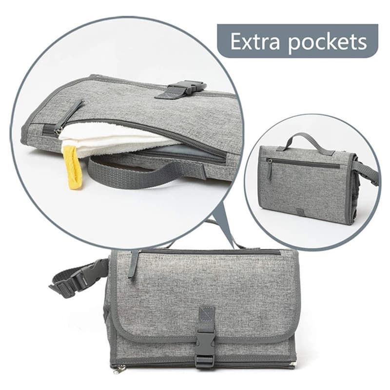 Cross-border hot selling baby waterproof diaper pad portable baby changing pad baby diaper pad 6
