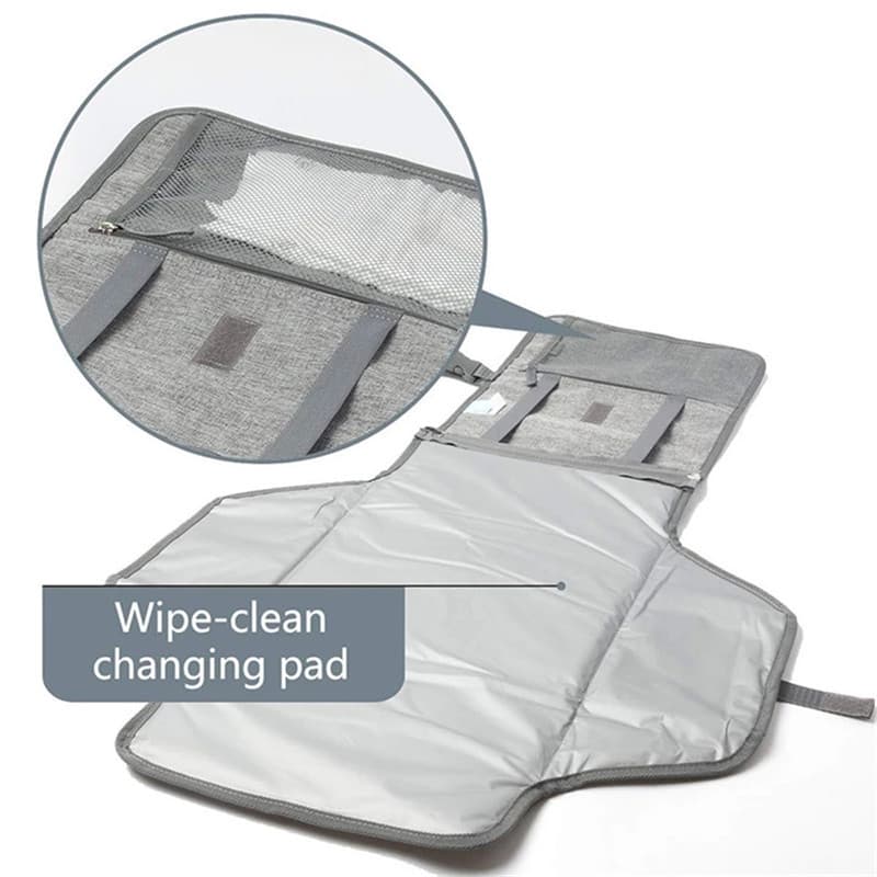 Cross-border hot selling baby waterproof diaper pad portable baby changing pad baby diaper pad 1