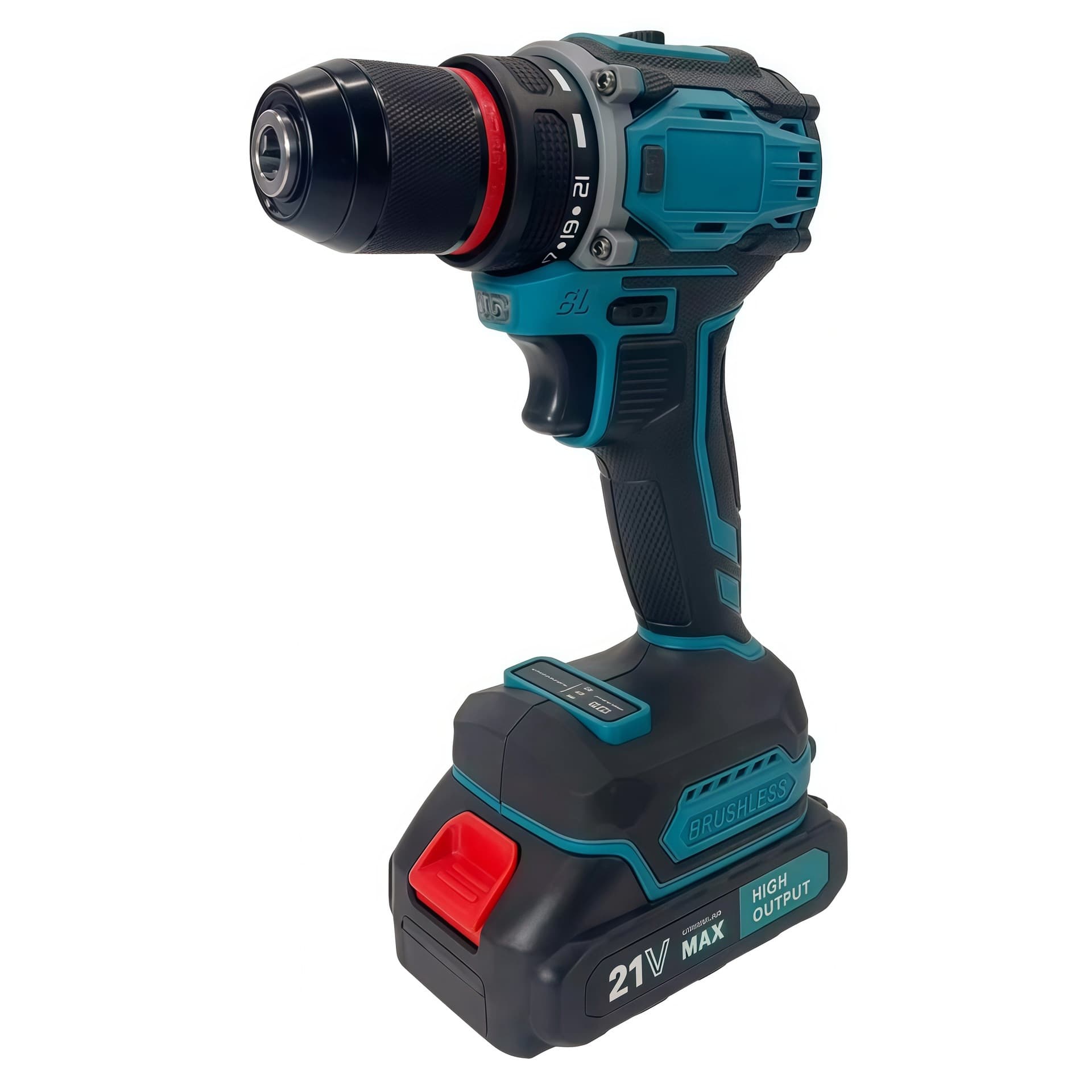 Cross-border hot selling manual brushless electric drill two-speed cordless electric screwdriver lithium battery drill wrench driver machine 5