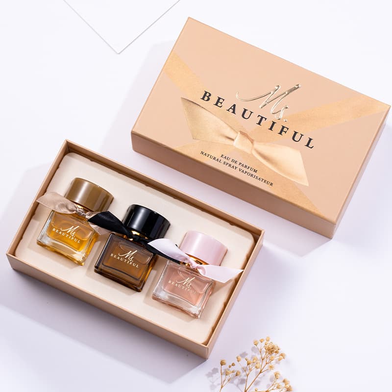 Flower Story Black Opium Gift Box Women's Perfume Four-piece Set Reversed Paris Perfume Long-lasting Eau de Toilette Wholesale 9