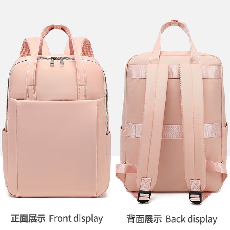 High-looking, fashionable men's and women's backpacks, simple and versatile, large-capacity commuter backpacks, portable school bags for travel 5