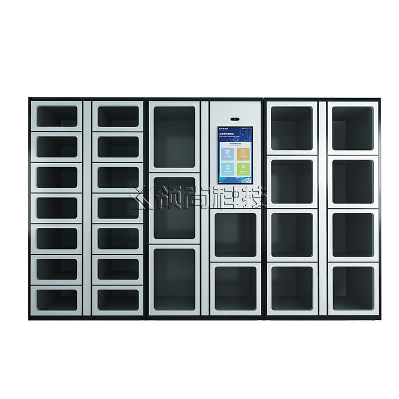 Intelligent material cabinet factory face swipe card item borrowing and returning cabinet workshop tool backend management software and hardware development 6