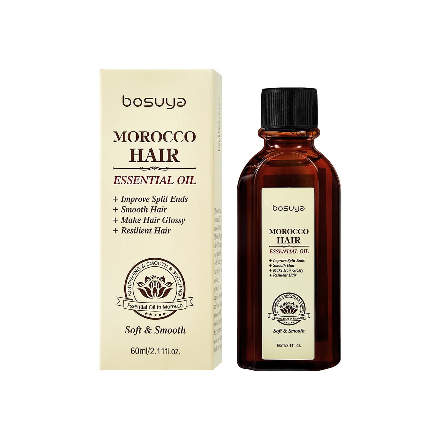Cross-border Posuya Hair Care Essential Oil, Smooth Hair Care Solution, Strong Nourishing Hair Roots, Scalp Massage Care 6