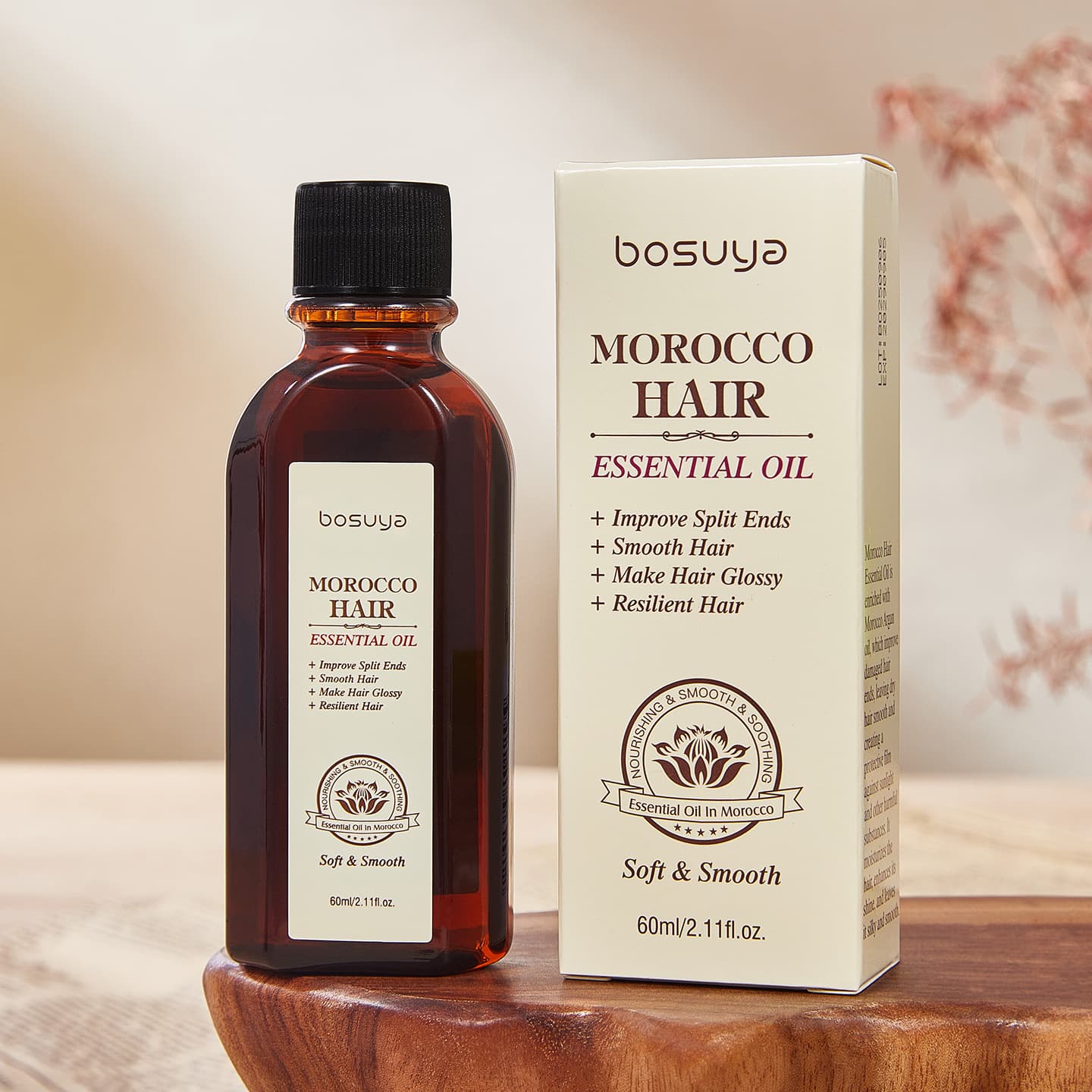Cross-border Posuya Hair Care Essential Oil, Smooth Hair Care Solution, Strong Nourishing Hair Roots, Scalp Massage Care 7