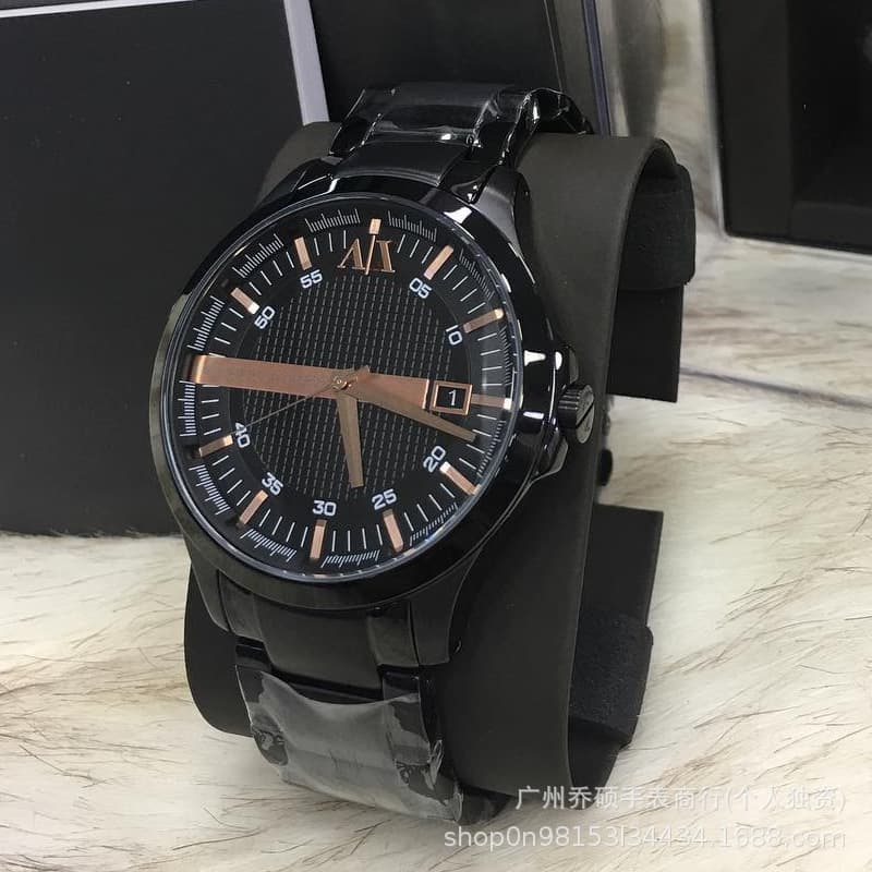 Arma High End Quartz Chronograph Textured Dial Stainless Steel Men's Watch Analog Display 5