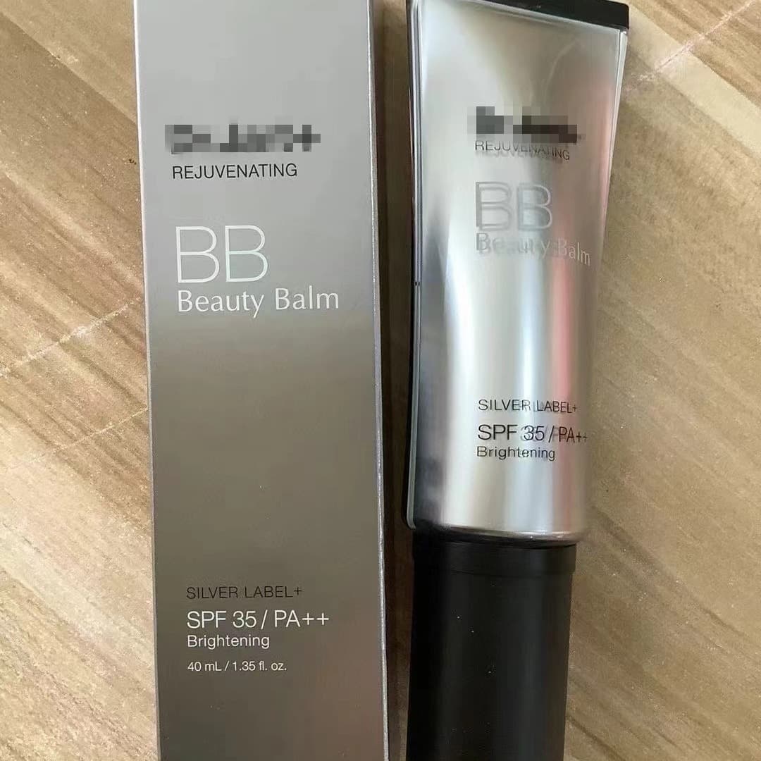 South Korea's Tijia silver tube bb cream women's concealer foundation moisturizing long-lasting flagship store official flagship air cushion cc isolation 4