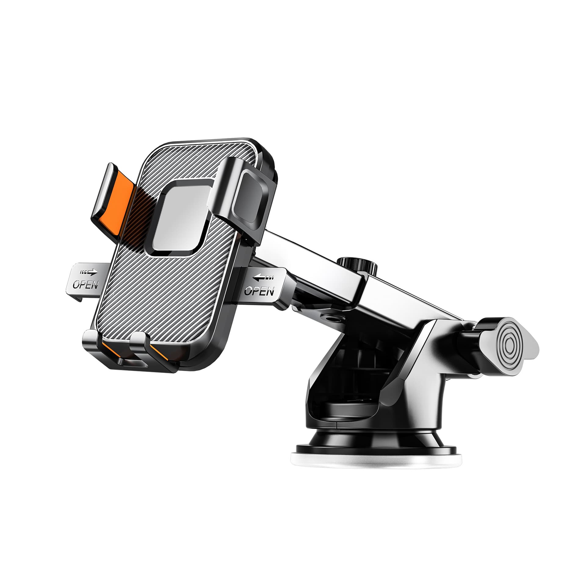 New car air outlet instrument workbench dashboard sticky glass suction cup navigation mobile phone holder with shock absorption 6