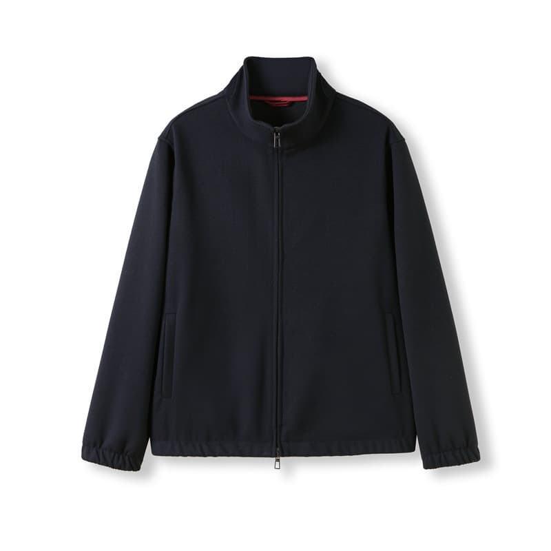 Italian high luxury sheepskin sheepskin splicing autumn and winter men's high-end old money style jacket new jacket 8