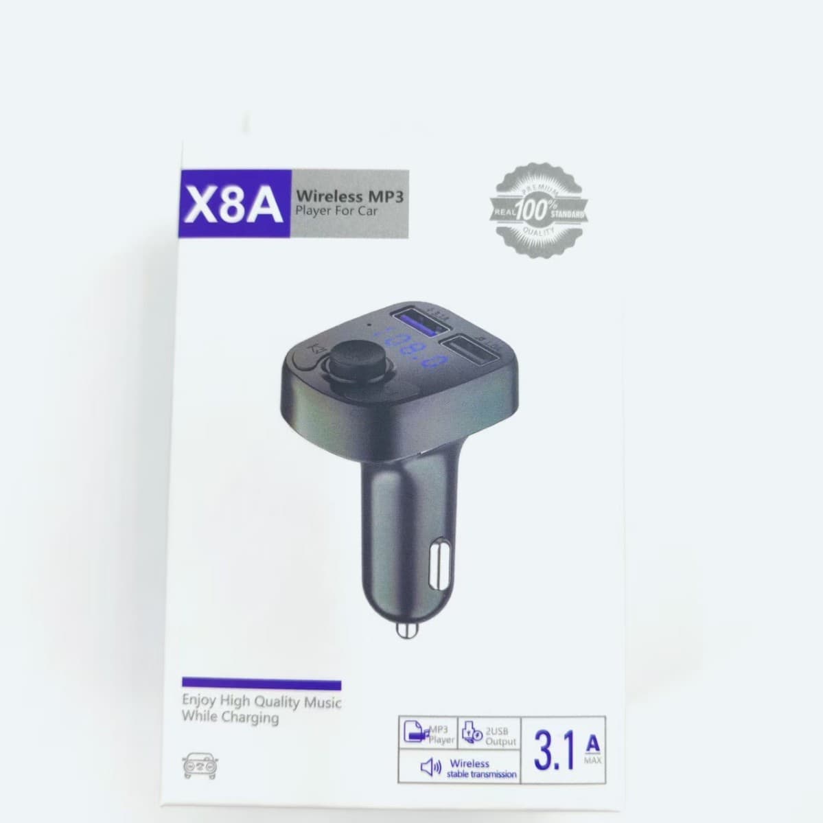 X8 car mp3 player Bluetooth hands-free calling FM transmitter car supplies multi-function charger 5
