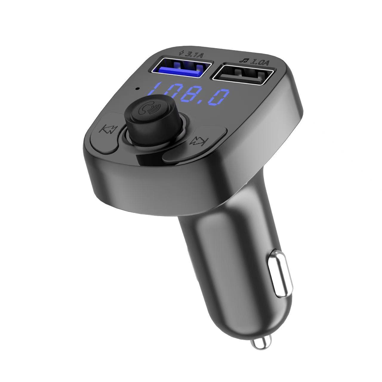 X8 car mp3 player Bluetooth hands-free calling FM transmitter car supplies multi-function charger 6