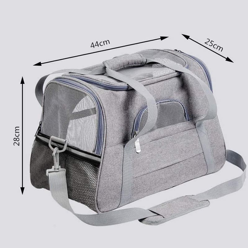 Portable Cat Bag Dog Bag Breathable Foldable Pet Bag Car Cat and Dog Bag Wholesale Large Capacity Portable Cat Bag 4