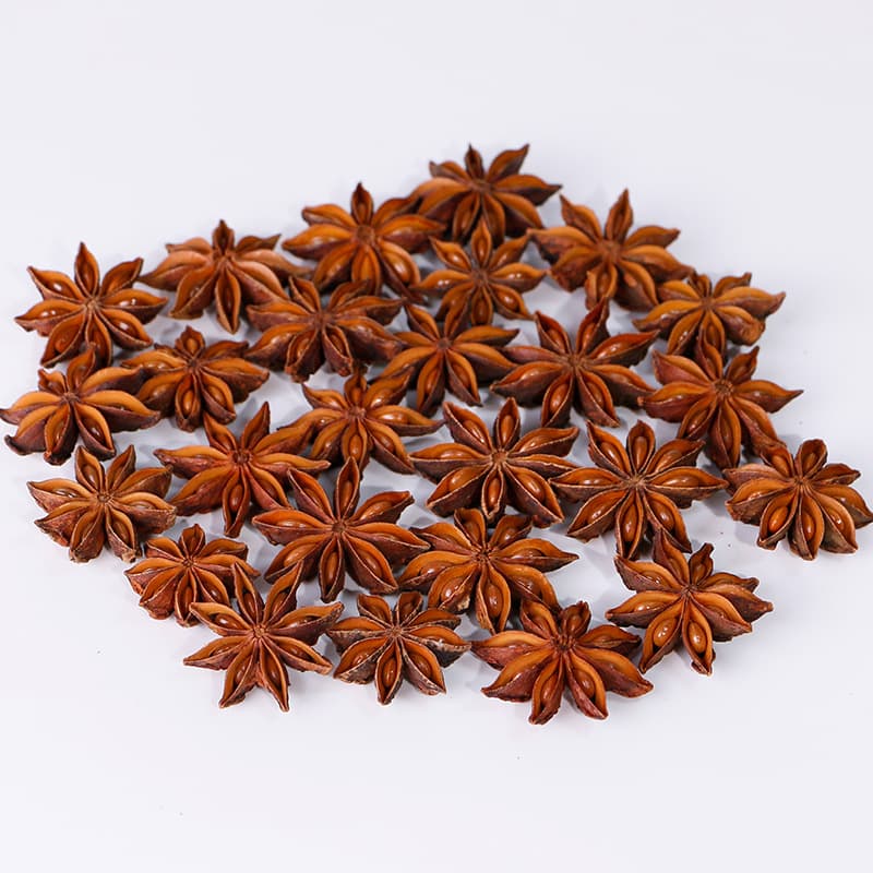 Guangxi selected seasoning red star anise spices dried sulfur-free new star anise 500g star anise wholesale 6