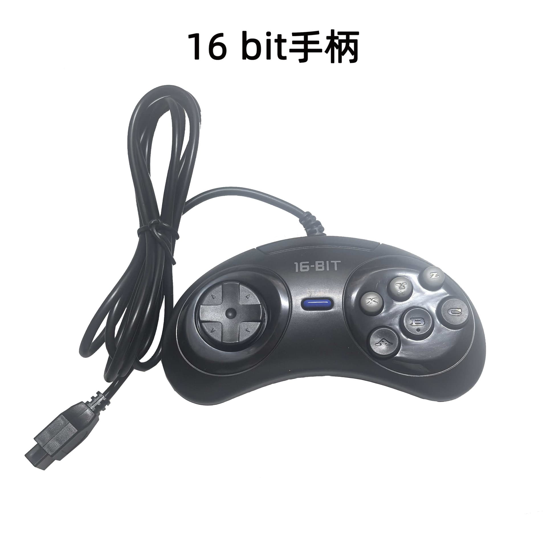 Suitable for SEGA game controller 16-bit 9-pin controller 16-bit wired controller MD remote control joystick 3