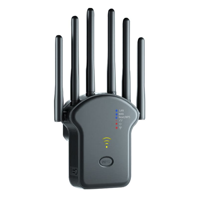 Wireless repeater wifi signal amplifier dual band wholesale extender extender gigabit router booster 9