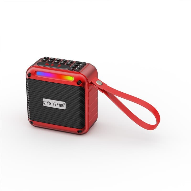 Qingyue S15 Fashion Mini Bluetooth Speaker Multifunctional Home Subwoofer Portable Outdoor MP3 Player 6