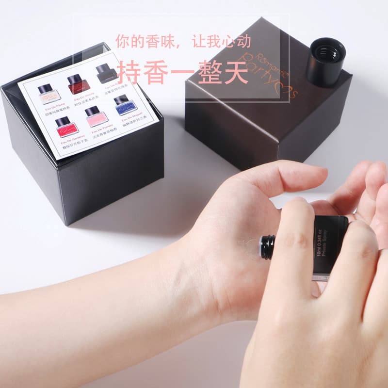 Girls' private perfume peach rose to remove odor for students natural fresh light fragrance long-lasting 10ml elegant 4