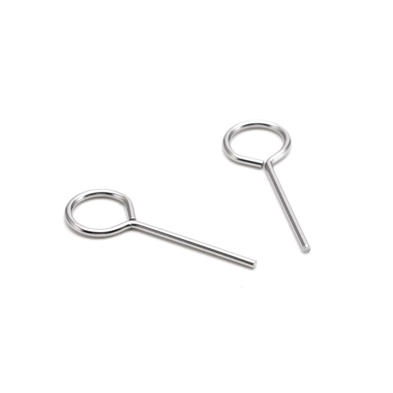 Mobile phone card extractor suitable for Apple Android card extractor SIM card extractor stainless steel hard top card pin accessories 4