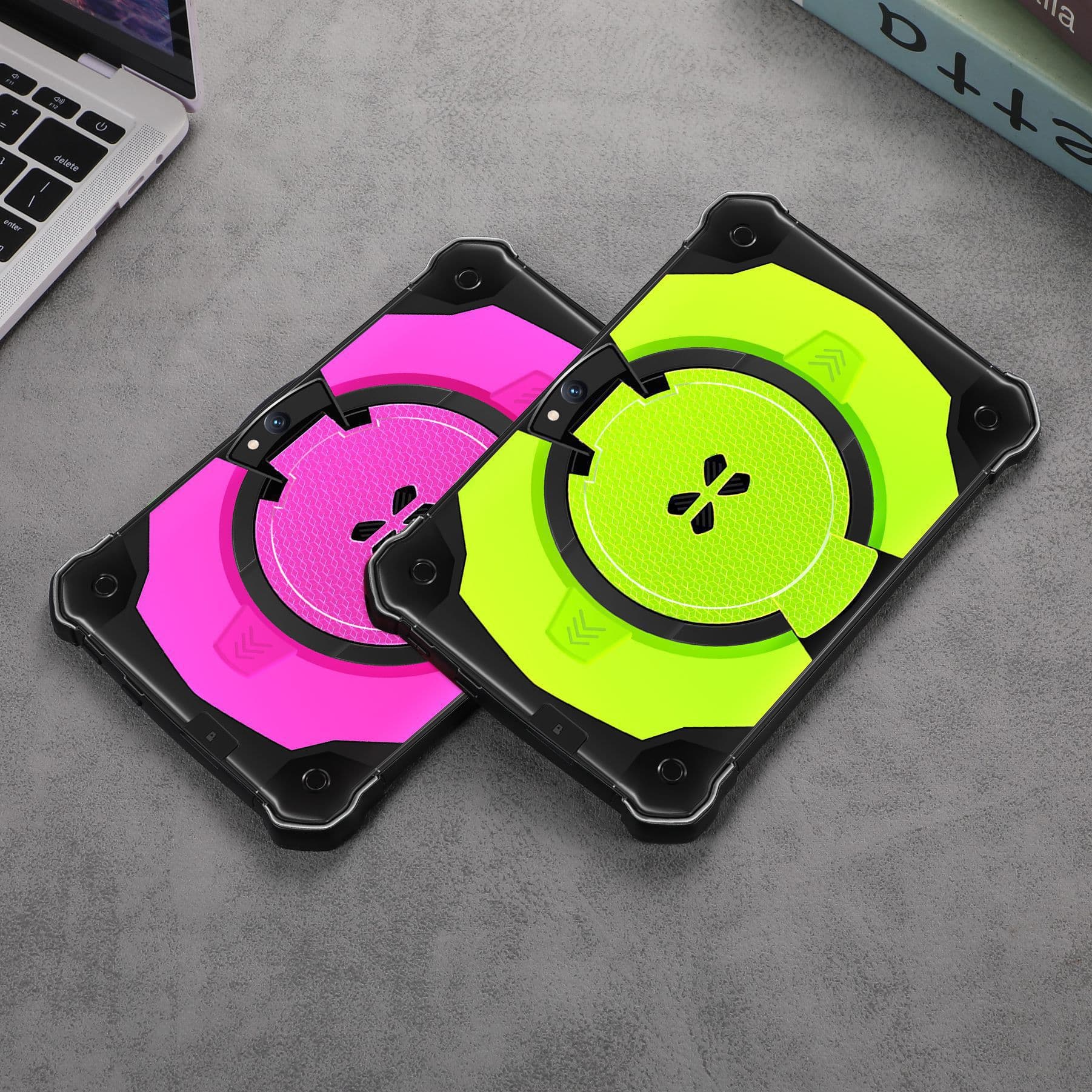 Cross-border long battery life 2026 new 7-inch mecha children's learning tablet 4+64GB Android 12WiFi 3