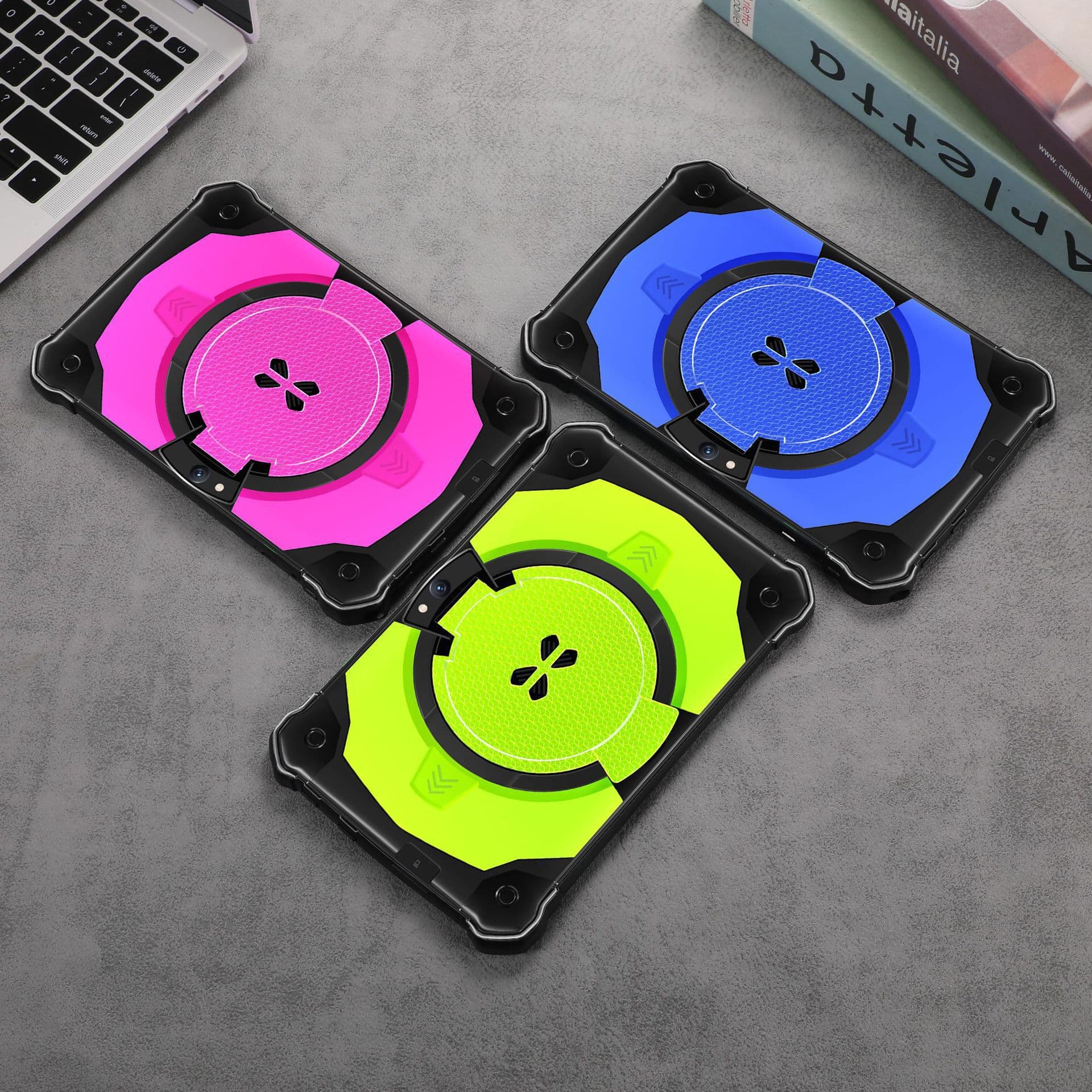 Cross-border long battery life 2026 new 7-inch mecha children's learning tablet 4+64GB Android 12WiFi 4