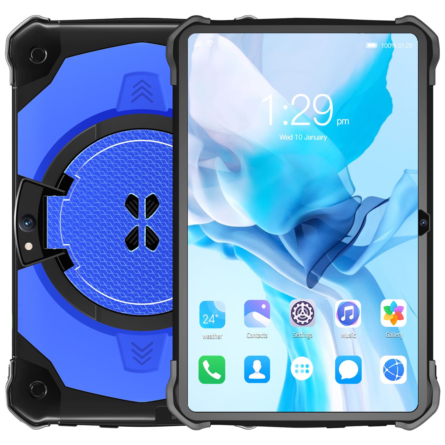 Cross-border long battery life 2026 new 7-inch mecha children's learning tablet 4+64GB Android 12WiFi 9