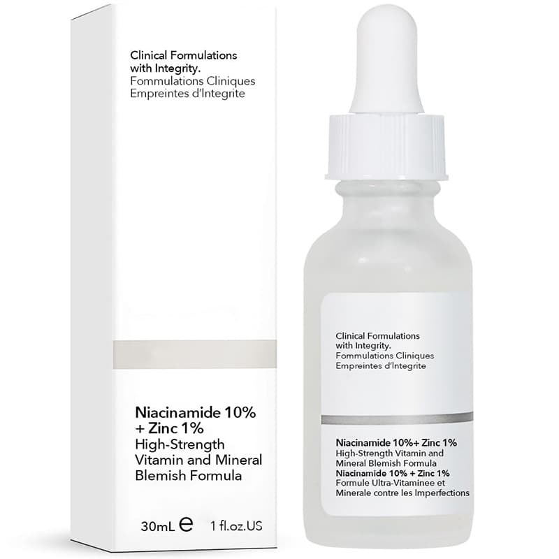 Cross-border hot-selling Niacinamide 10% + Zinc 1% brightening, oil-controlling, pore-shrinking and acne mark-reducing serum 7