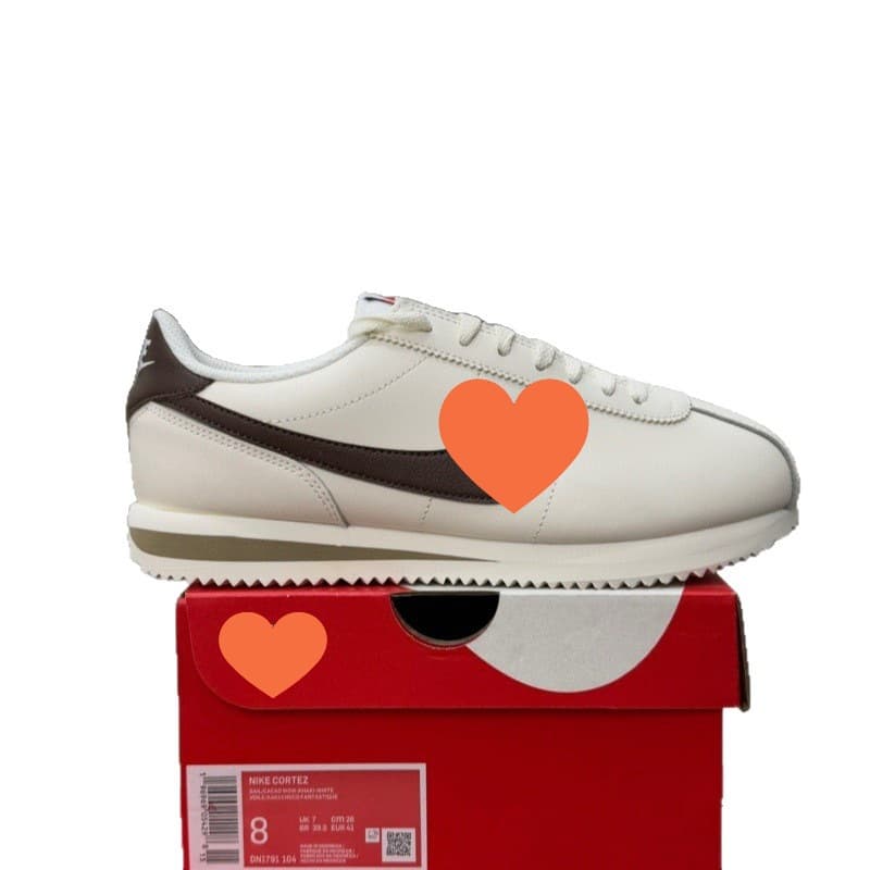 Factory Hot Selling CORTEZ Forrest Gump Classic Retro White Shoes Lightweight Casual Comfortable Jogging Running Sports Shoes 6