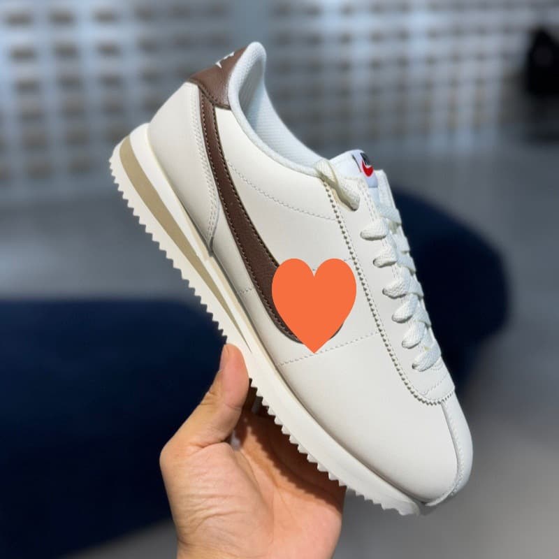 Factory Hot Selling CORTEZ Forrest Gump Classic Retro White Shoes Lightweight Casual Comfortable Jogging Running Sports Shoes 1