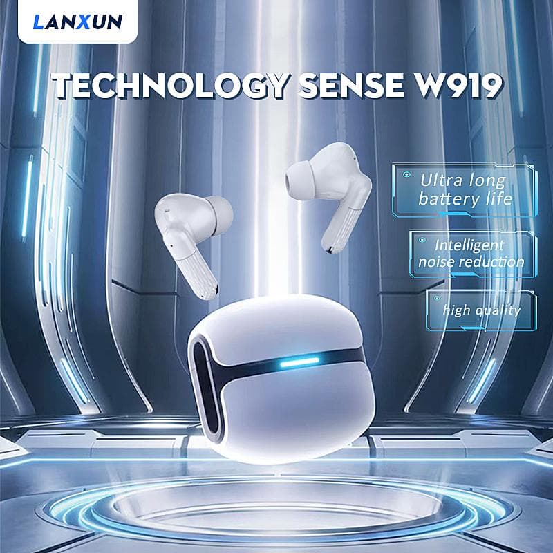 Wireless Bluetooth headset mini function TWS stereo with microphone high call audio noise reduction headset 2