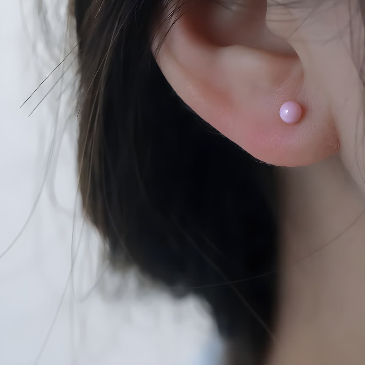 Cross-border Mini 925 Silver Needle Four Claw Color Diamond Ear Pierced Ear Stick Daily Wearable Earrings for Sleeping Without Picking 10