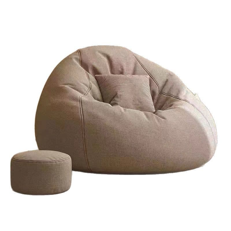 Lazy sofa bean bag living room balcony tatami lounge chair small apartment single modern simple cotton and linen removable and washable 6