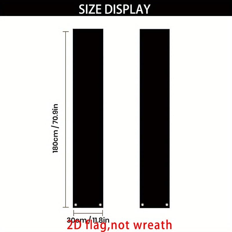 2D Door Flag Festive Christmas Wreath Holiday Door Decoration Seasonal Party Supplies Lightweight Wall Hanging Home Gift 6