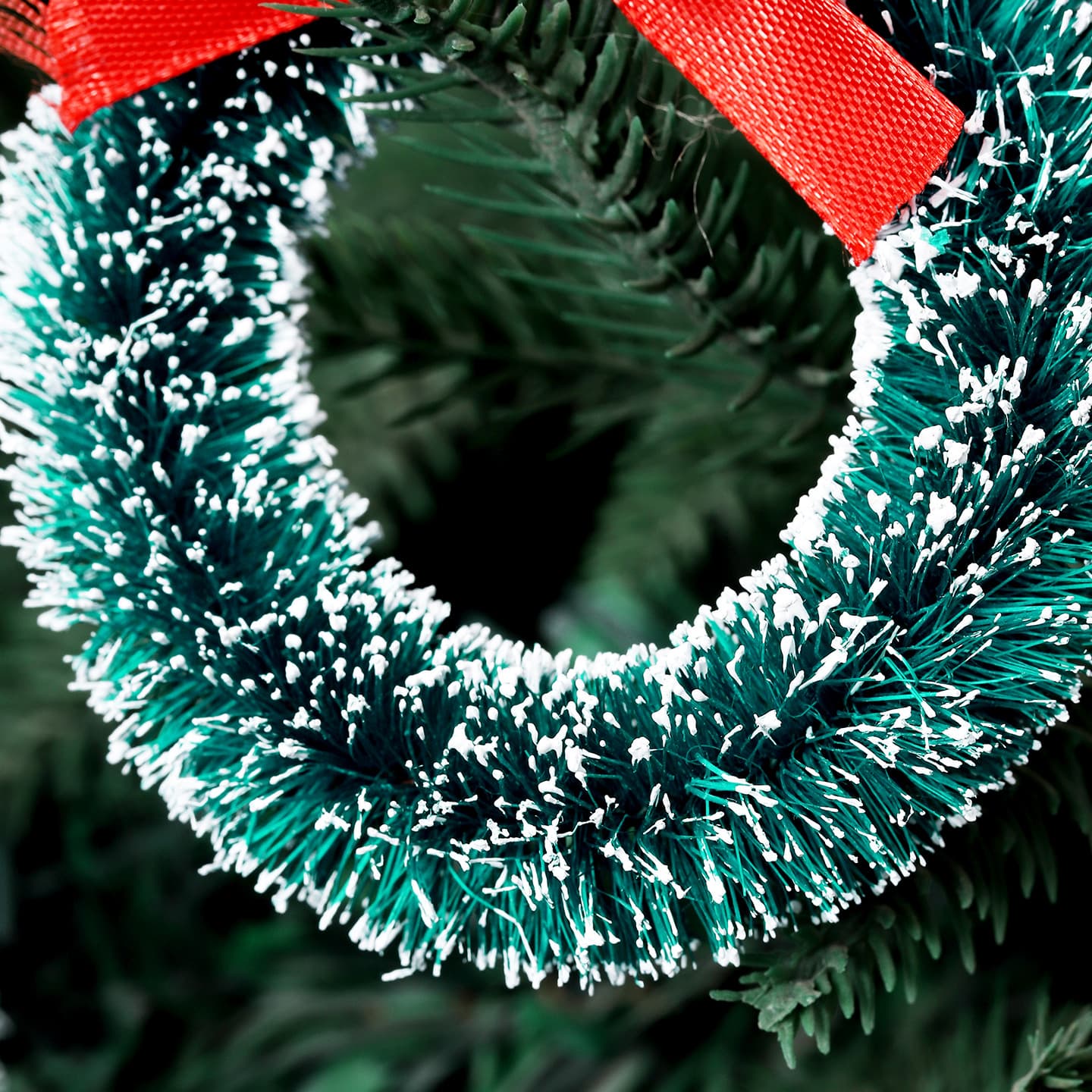 Christmas decoration small sisal wreath, mini sisal wreath, Christmas celebration supplies hanging decoration hemp wreath 3-8CM 3