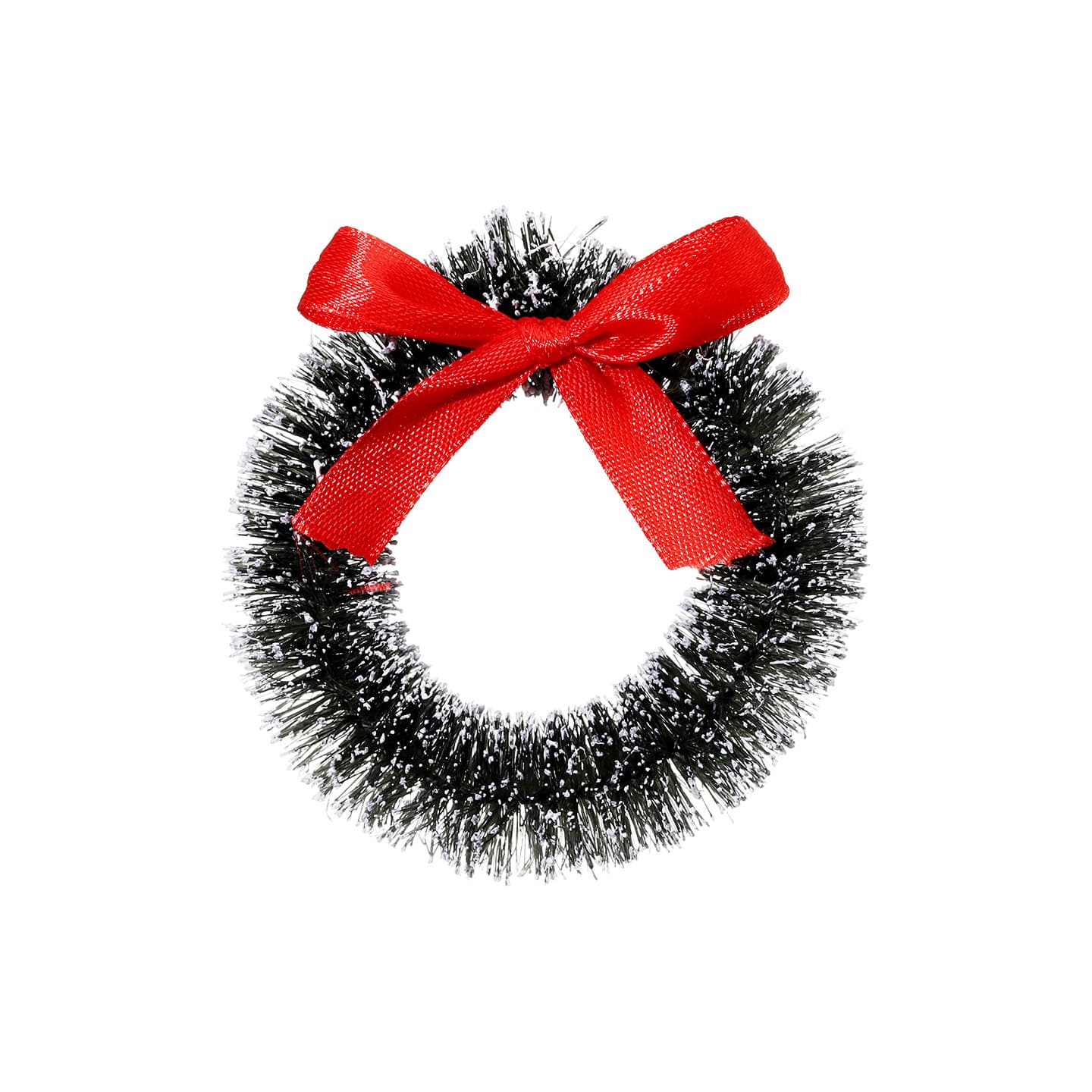 Christmas decoration small sisal wreath, mini sisal wreath, Christmas celebration supplies hanging decoration hemp wreath 3-8CM 6