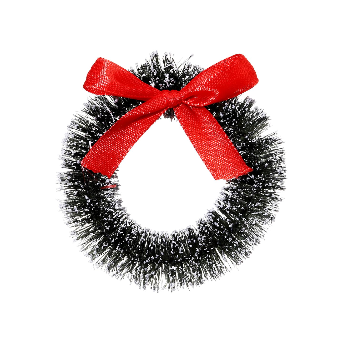 Christmas decoration small sisal wreath, mini sisal wreath, Christmas celebration supplies hanging decoration hemp wreath 3-8CM 9