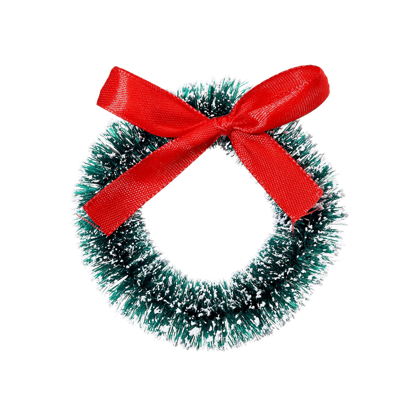 Christmas decoration small sisal wreath, mini sisal wreath, Christmas celebration supplies hanging decoration hemp wreath 3-8CM 10