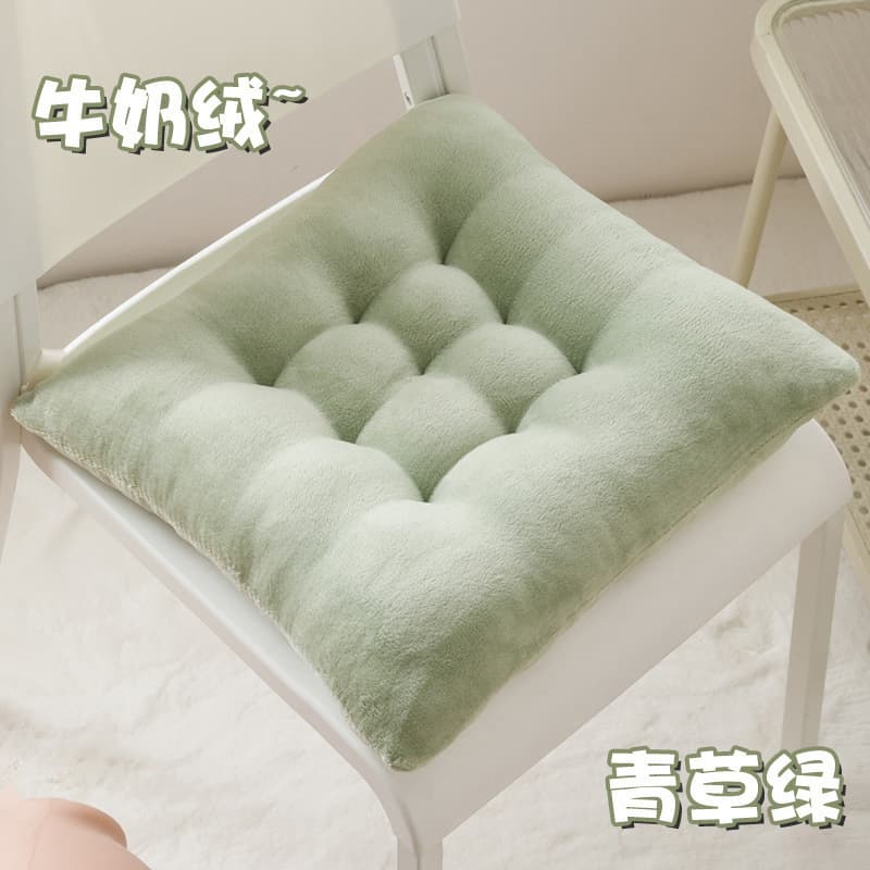 Cushion chair home winter ground seat cushion student office sedentary butt cushion chair cushion stool butt cushion 9